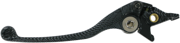Carbon Fiber Look Brake Lever Black, Gray, 2, nordicamoto.ro