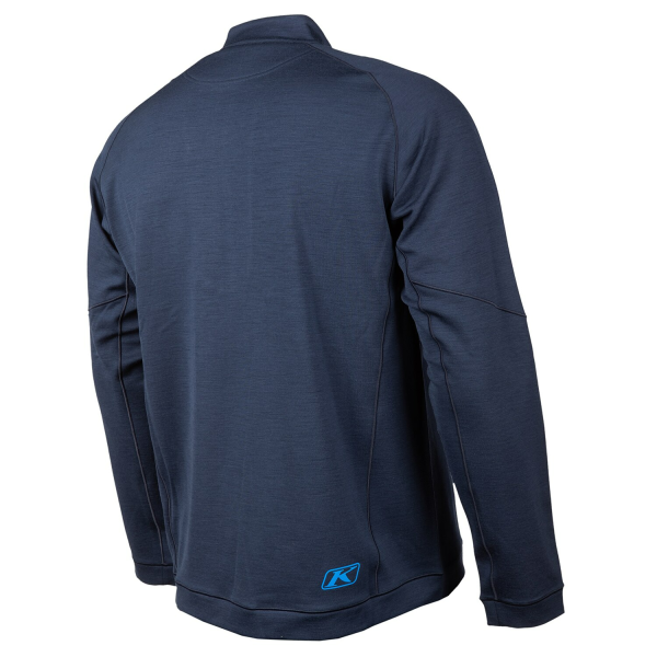 Bluza Corp Snowmobil Klim Teton Merino Wool 1/4 Zip Base Layer Asphalt-4