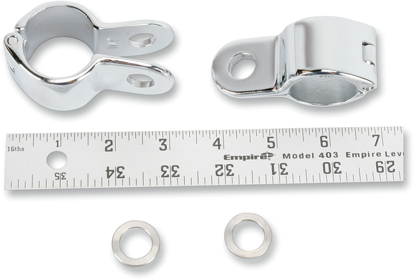 Magnum Quick Clamps Chrome, Polished, 1, nordicamoto.ro