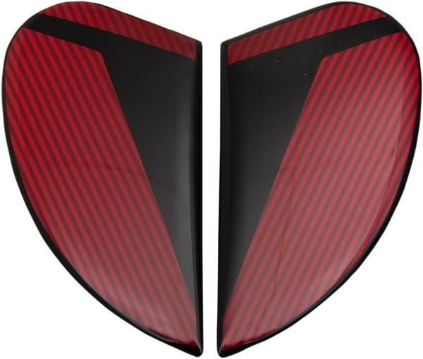 Airform Helmet Side Plates Red -0