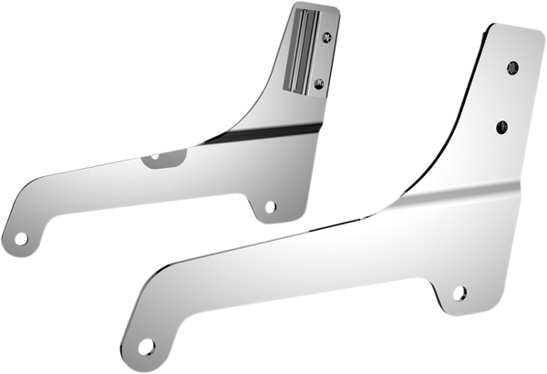 Sissy Bar Side Plates Silver, 2, nordicamoto.ro