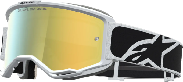 Ochelari Alpinestars Vision 5 Rora Alb/Negru/Lentila Colorata, 1, nordicamoto.ro