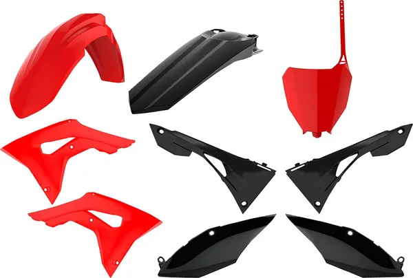 Body Kit For Honda Black, Red-0