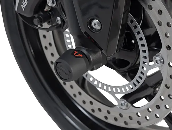 Front Axle Slider Set Black-1