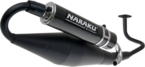 Naraku Crossover Full Exhaust System Black, 2, nordicamoto.ro