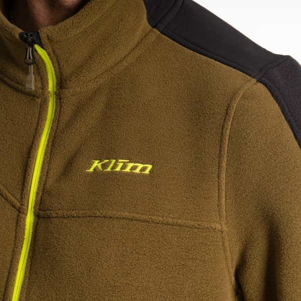 Geaca Snowmobil Klim Teton Crest Fleece Mid Layer Black-5