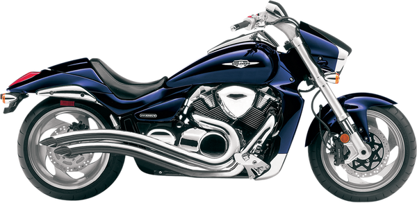Speedster Swept Exhaust System Chrome, 1, nordicamoto.ro