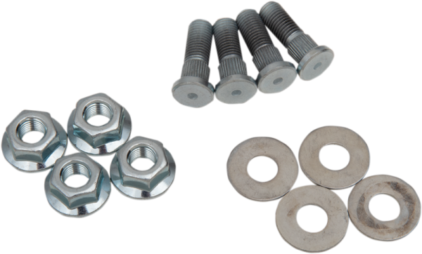 Set de șuruburi și piulițe pentru jante MOOSE RACING, argintiu, 1, nordicamoto.ro