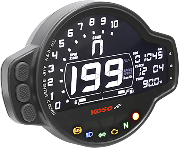 Ms-01 Multi-functional Gauge Black, 2, nordicamoto.ro