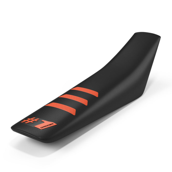 Husă Universală pentru Șa ONEGRIPPER LIGHT RIB Negru/Portocaliu – Enduro & Motocross, 1, nordicamoto.ro