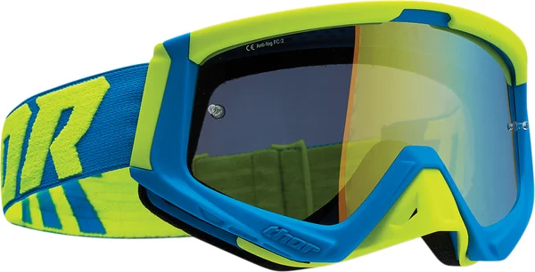 Ochelari THOR Sniper Blue/Fluo Acid ONE SIZE, 1, nordicamoto.ro