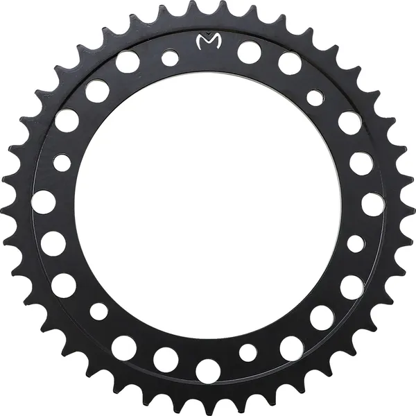 MOOSE RACING Steel Rear Sprocket Black, Zinc Plated -0