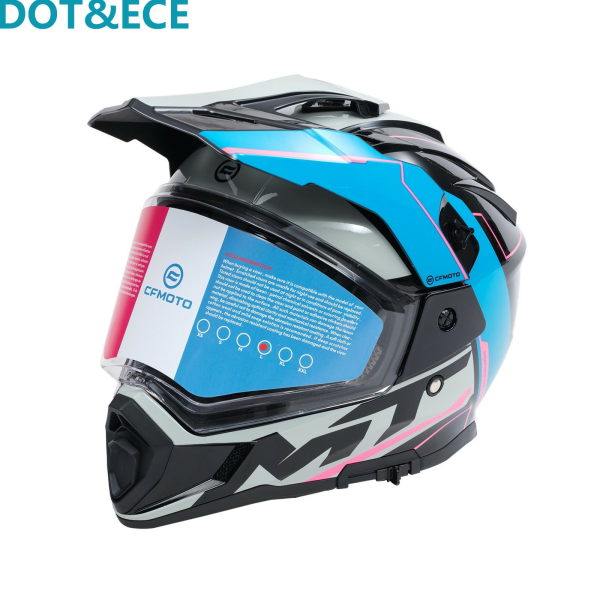 Casca ATV CFMOTO Black/Blue-0