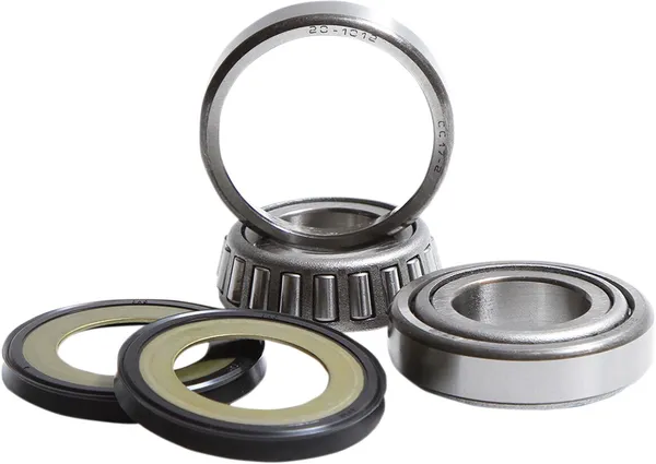 Steering Stem Bearing Kit Black, Chrome-1