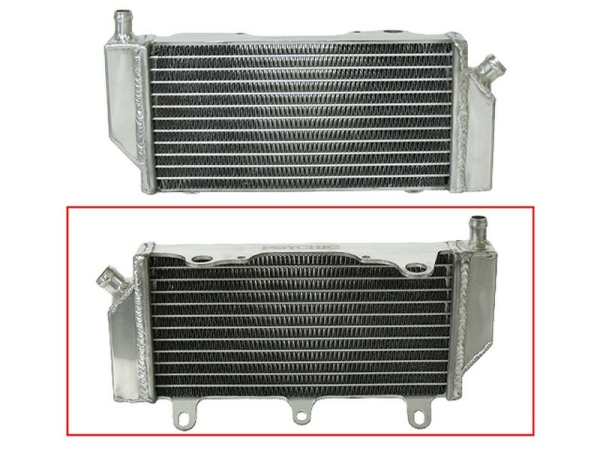 RADIATOR PSIHIC YAMAHA YZF250 '14-'18, YZF450 '14-'17  Ranforsat, cu capacitate marita  STANGA