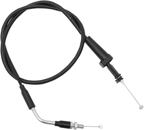 MOOSE RACING Black Vinyl Throttle Cable Black, 3, nordicamoto.ro