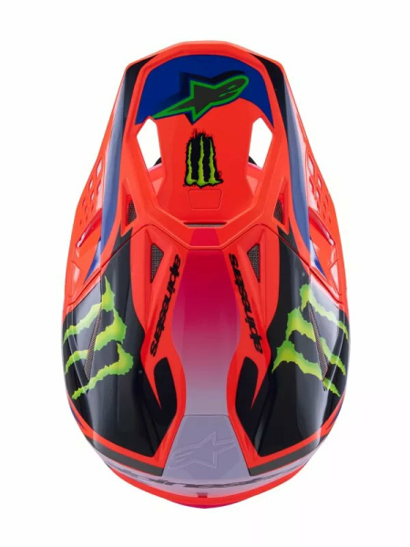 Casca Alpinestars S-M10 Deegan Orange/Pink/Purple-5