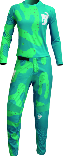 Tricou Dama Thor Sector Disguise Aqua/Teal-5