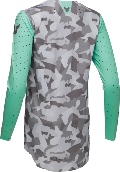 Tricou Enduro Dama Thor Sportmode Shadow Green, Gray-3
