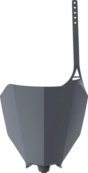 Front Number Plate Gray-0