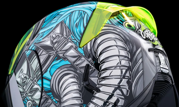 Casca Icon Airframe Pro Outbreak Green/Blue-11