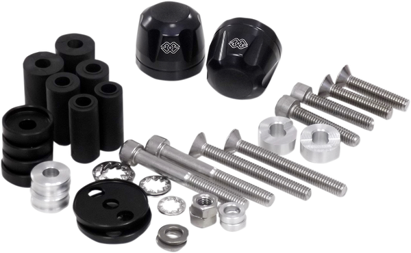 Handlebar Weights Ip Anodized, Black, 1, nordicamoto.ro