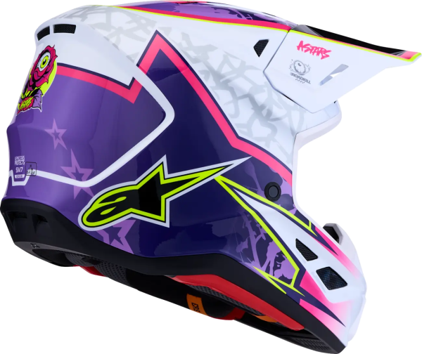 Casca Alpinestars S-M7 Blaster Mov/Roz/Alb XS, 5, nordicamoto.ro