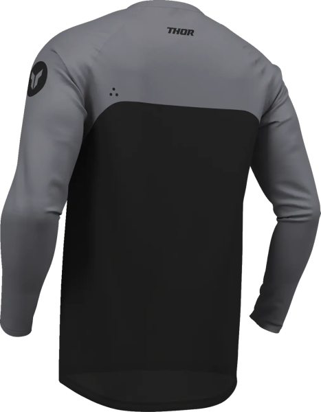 Youth Ridemode Menace Jersey Gray, Black, 5, nordicamoto.ro