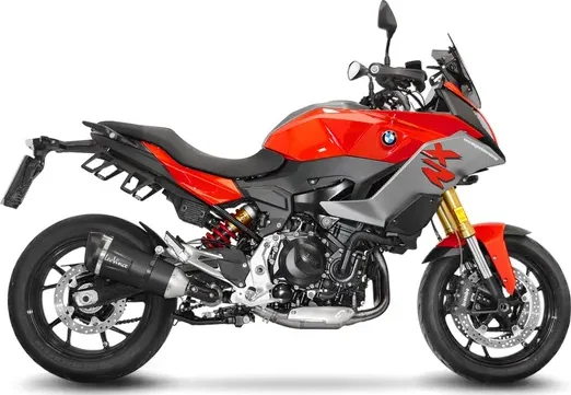 Tobă de eșapament LeoVince Factory S Black Edition Slip-On pentru BMW F 900 R / F 900 XR (2020-2025), 2, nordicamoto.ro
