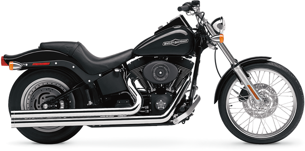 Speedster Long Exhaust System Chrome, 2, nordicamoto.ro