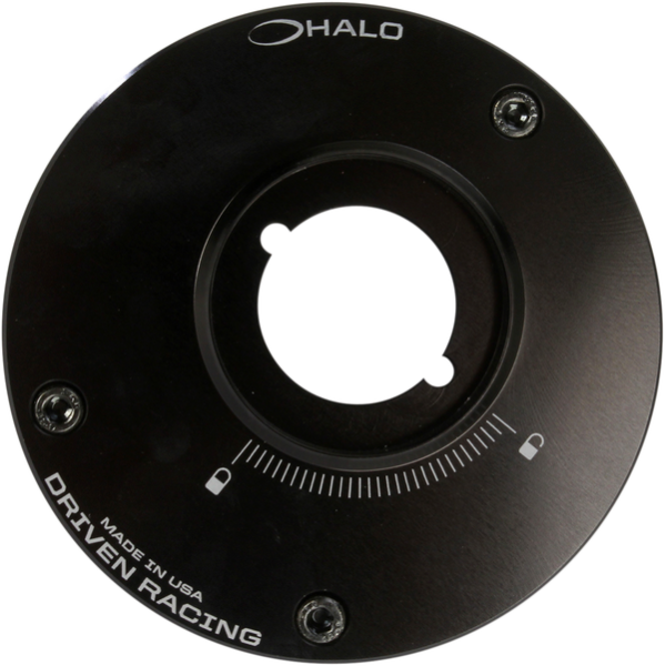 Halo Fuel Cap Base Black, 2, nordicamoto.ro