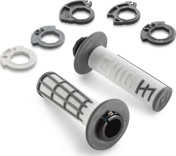 Mansoane Lock-On KTM/Husqvarna/GasGas TBI 2024 JEFF EMIG Alb