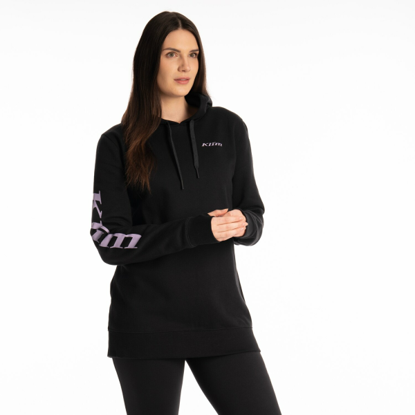 Hanorac Dana Klim Mariposa Long Pullover Cyaneus - White-9