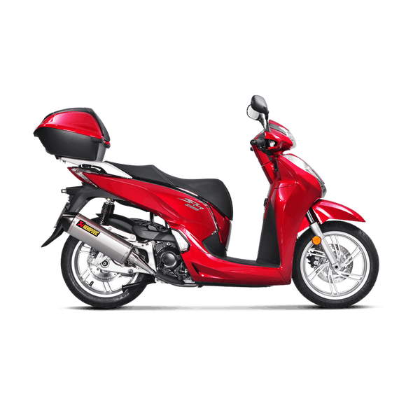 Slip-on Line Muffler Scooter Black, Carbon Fiber -2