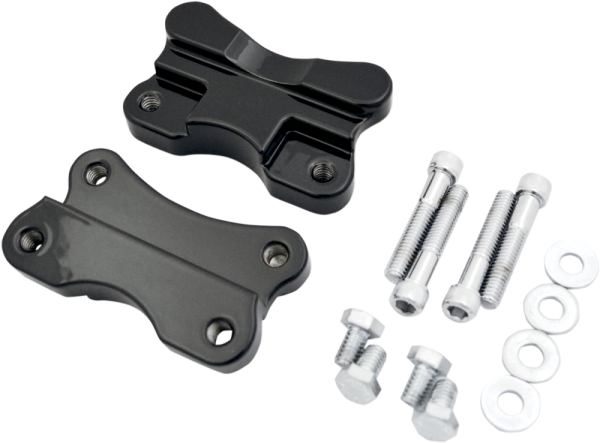 Fender To Fork Adapters For 21(r) Wheels Black, Gloss, 1, nordicamoto.ro