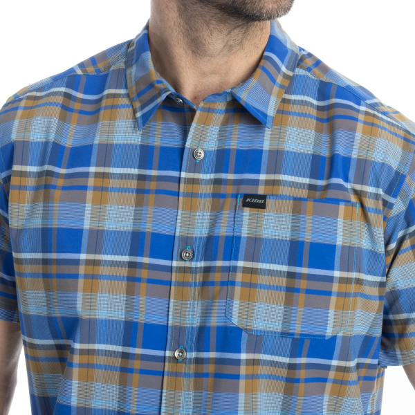 Cămașă  Klim Pantoll Stretch Dress Blues - Blue Danube, 6, nordicamoto.ro