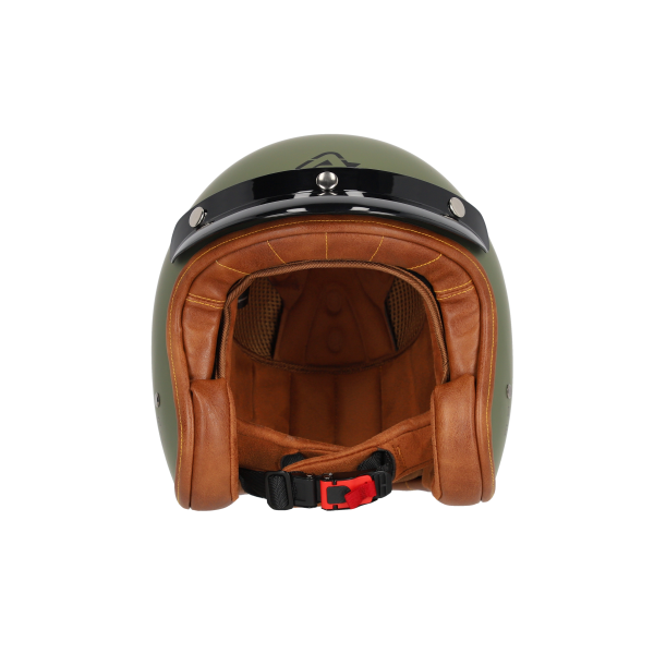 Casca Jet Acerbis Skodela 22-06 Verde Militar XL-4
