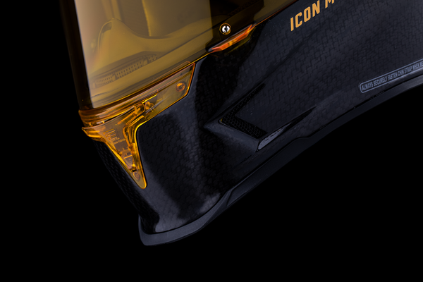 ICON Airframe Pro Carbon 4tress Helmet Yellow -1