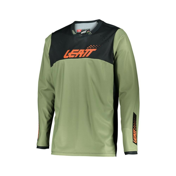 Tricou Leatt 4.5 Enduro Green/Black