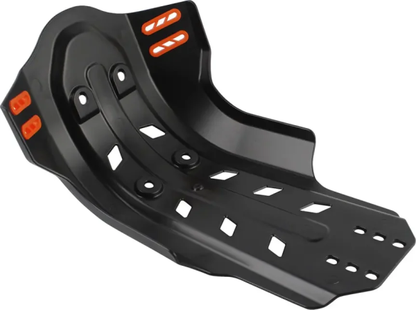 Engine Guard Plate Black, 1, nordicamoto.ro