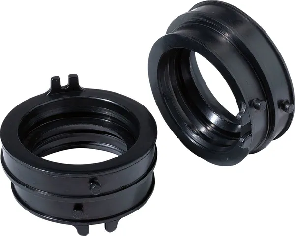 MOOSE RACING Moose Carburetor Mounting Flange Black -0