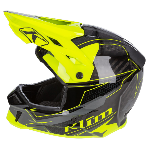 Casca Snowmobil Klim F3 Carbon ECE Wraith-12