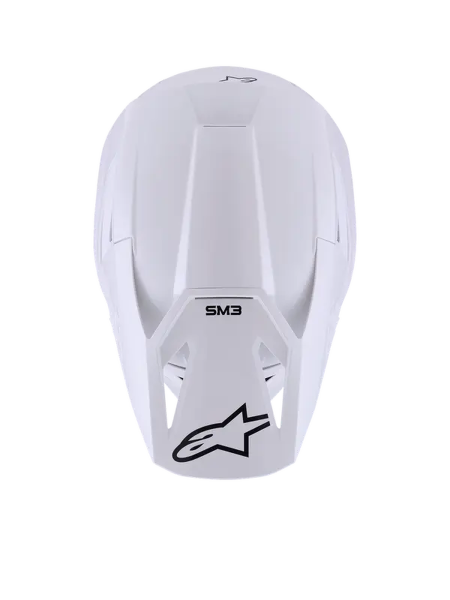 Sm3 Solid Helmet White -5