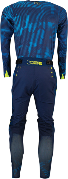 Pantaloni Moose Racing Agroid Navy/Hi-Vis-0