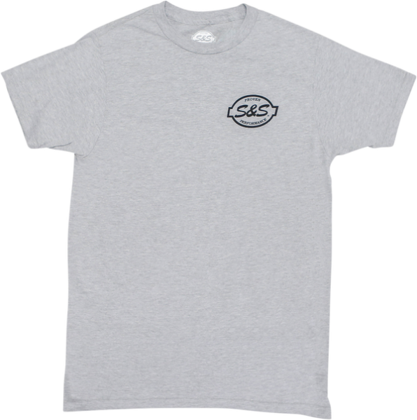 Stroker Power T-shirt Gray XL, 2, nordicamoto.ro
