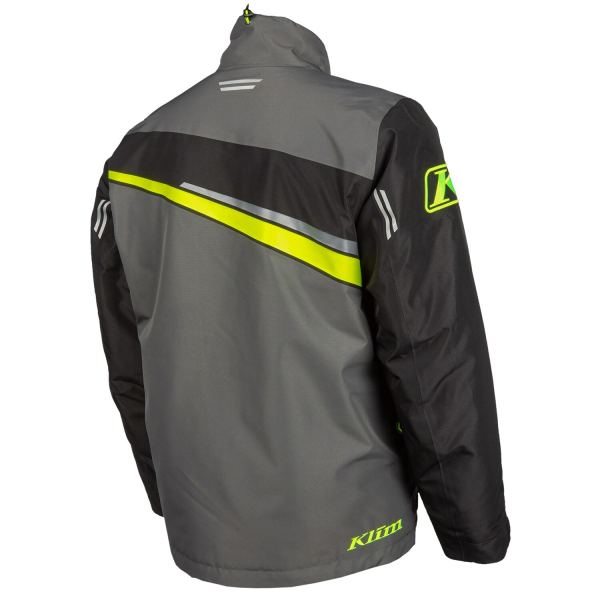 Geaca Snowmobil Klim Kaos Insulated Black - Electric Blue Lemonade-29