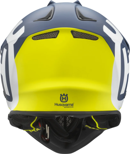 Casca Copii Husqvarna Railed Blue/Yellow-1