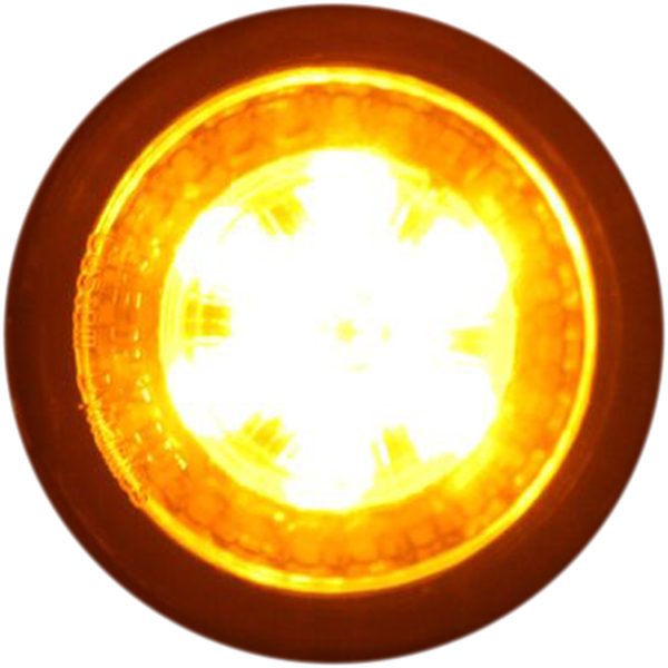 Probeam® Universal Led Bullet Bezel Turn Signals Chrome, 3, nordicamoto.ro