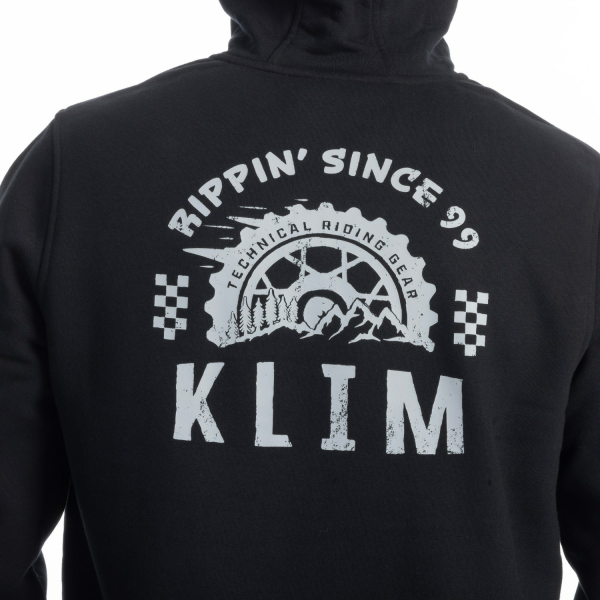 Hanorac Klim Rippin' Pullover Black - High-rise-2