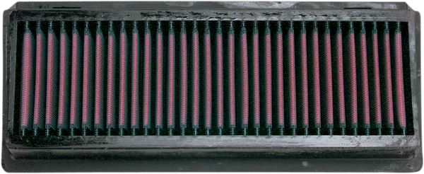 High-flow Air Filter Black, Red, 1, nordicamoto.ro